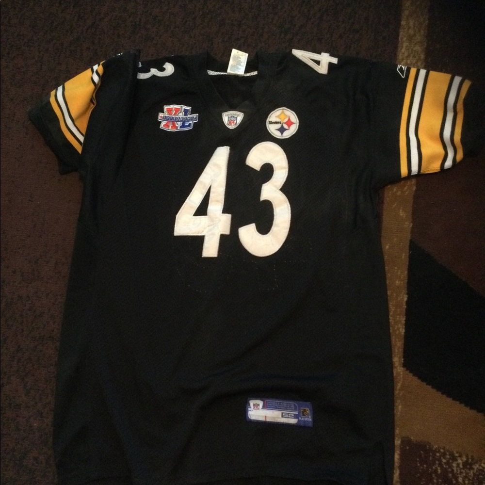 Pittsburgh Steelers,Polamalu Reebok On Field Jerse